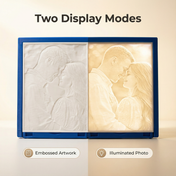 Custom 3D Relief Lamp from Your Photo Handmade